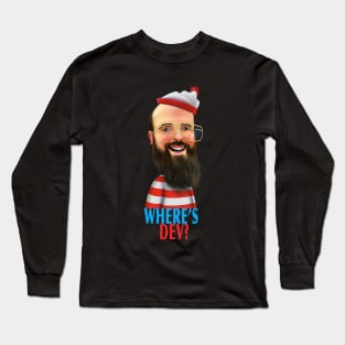 Where's Dev? Long Sleeve T-Shirt